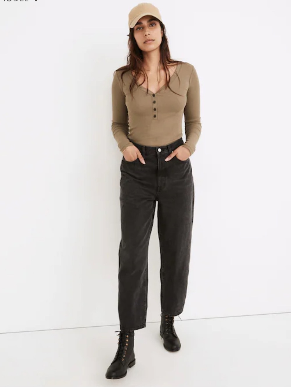 Madewell Women's Balloon Jeans in Noll Wash